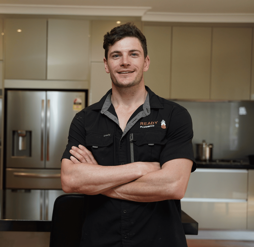 Nick Cavanagh, licensed Sydney plumber and owner of Ready Plumbing, leading a trusted team serving Northern Beaches, North Shore, Ku-ring-gai, and Inner West.